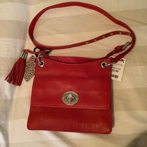 NWT Red Clements Ribeiro Crossbody Bag